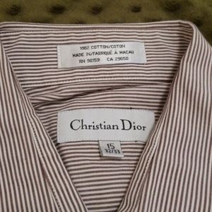 Christian Dior long sleeve button up